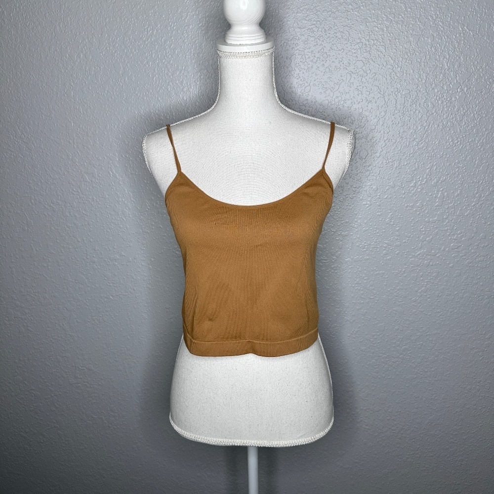 Wild Fable XXL‎ brown ribbed tank top